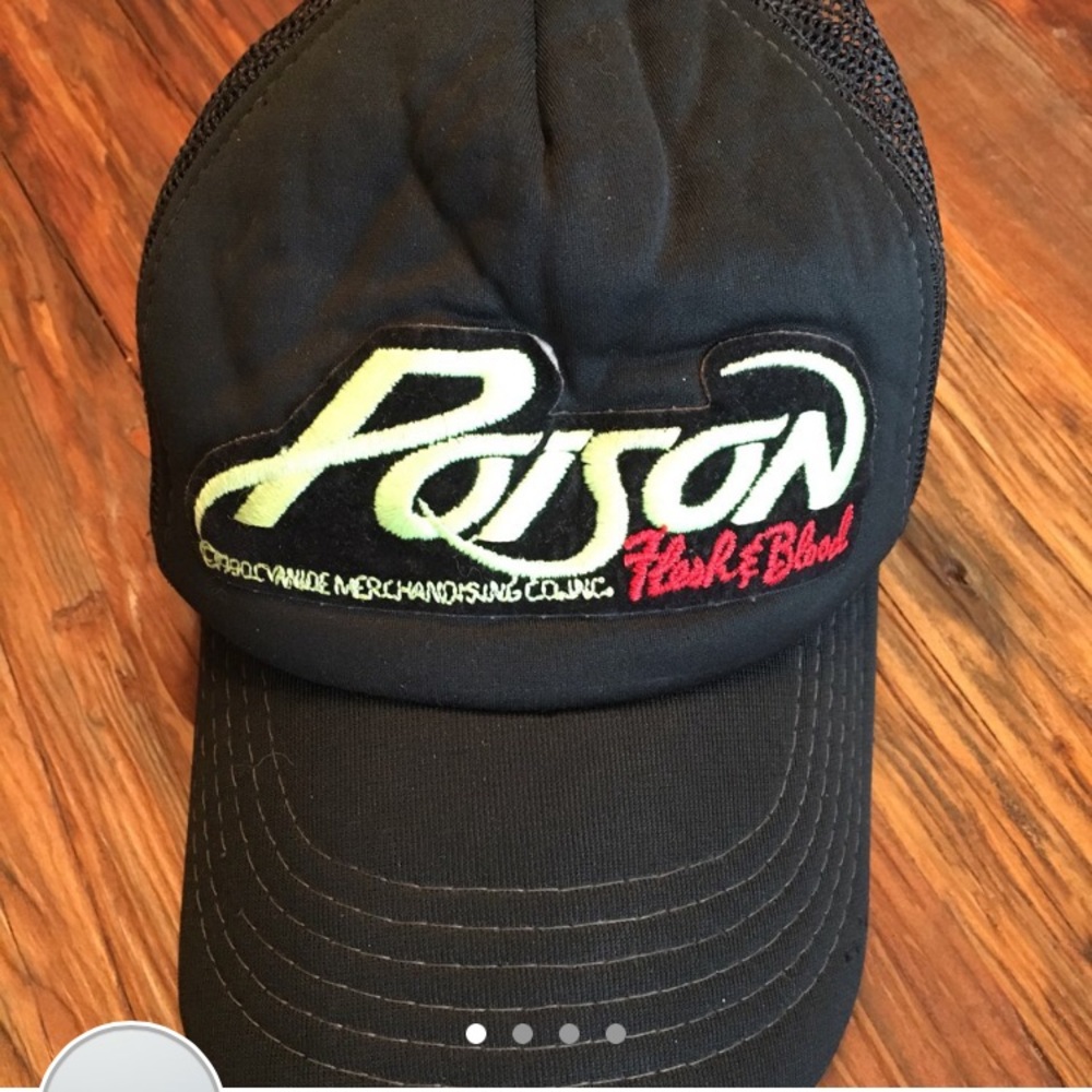 Vintage ‘Poison’ mesh hat